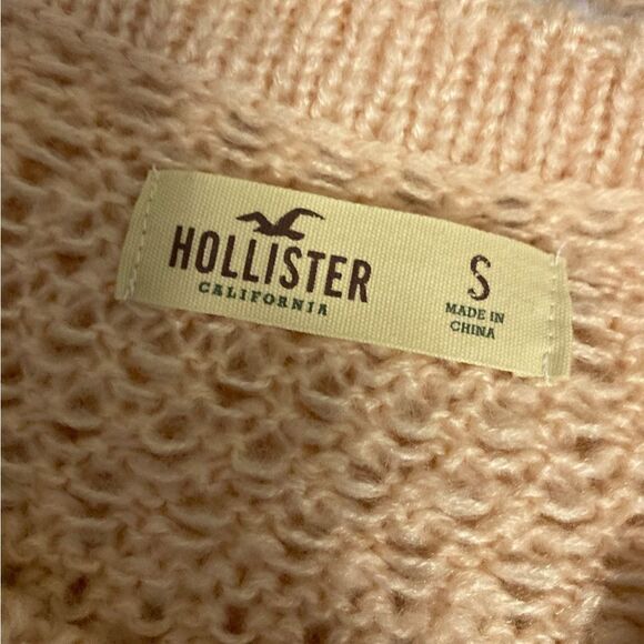 Hollister Pink Knit Sweater Small NWT - Picture 5 of 9